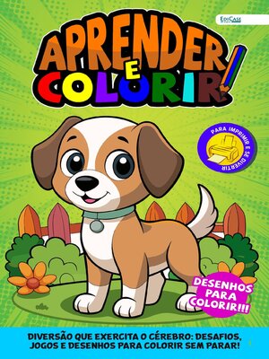 cover image of Aprender e Colorir